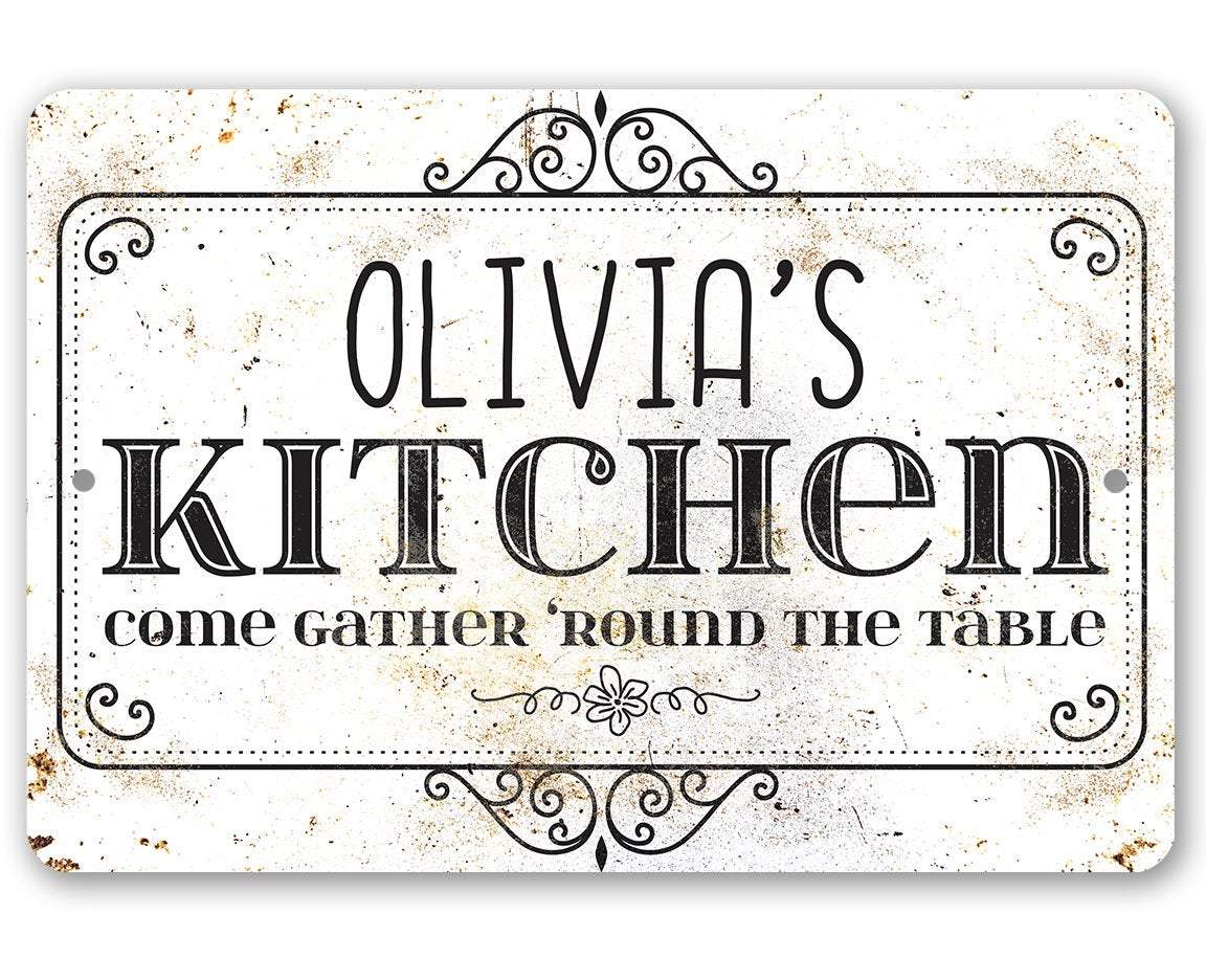 Personalized - Kitchen - Metal Sign