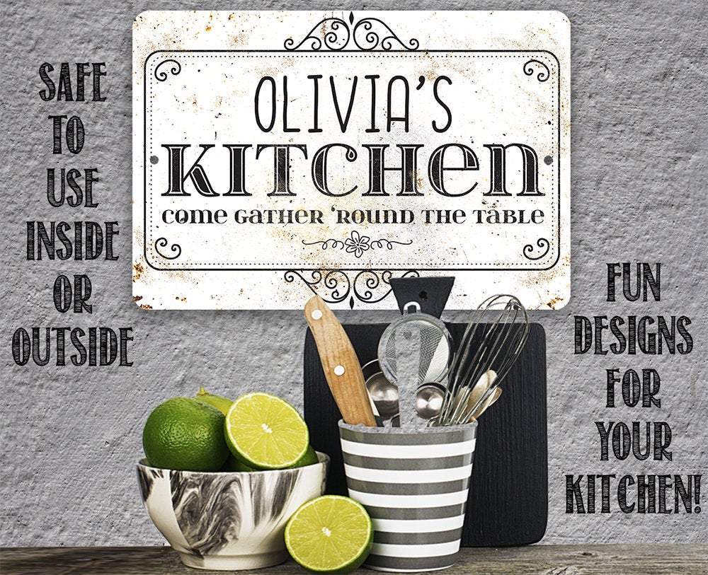 Personalized - Kitchen - Metal Sign