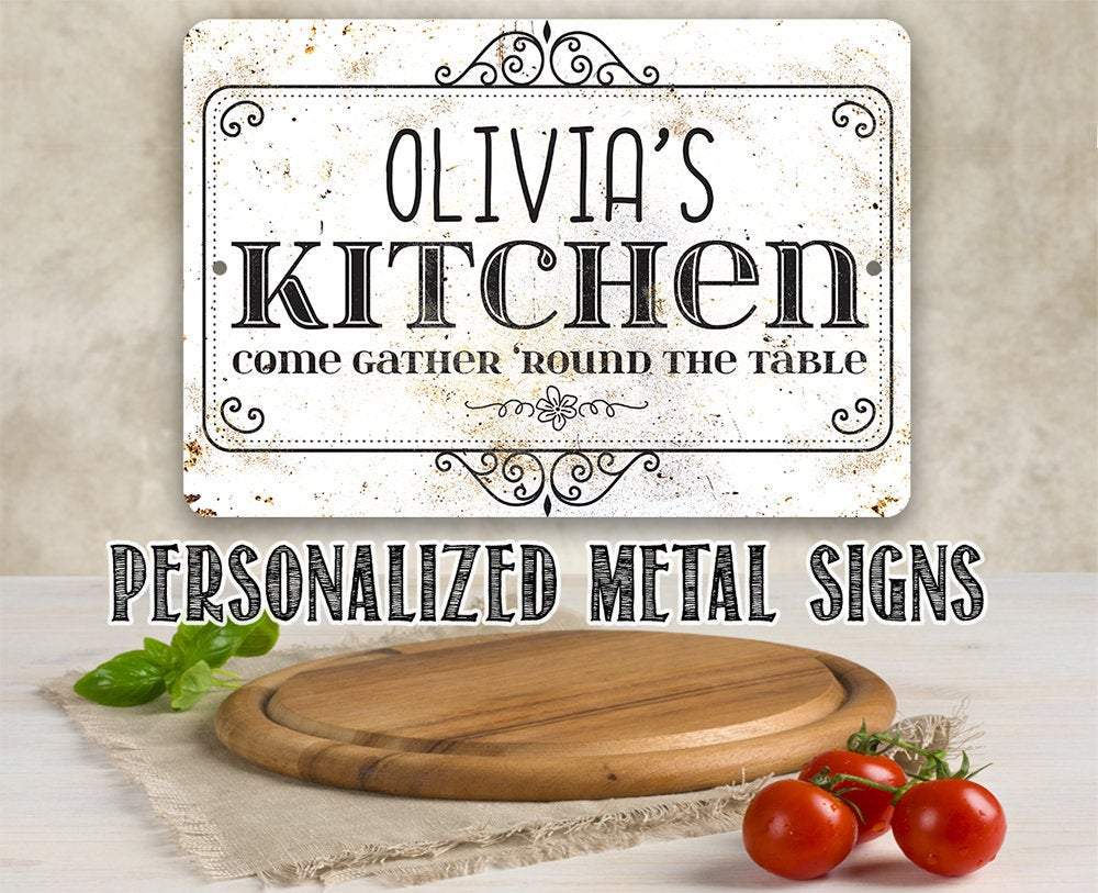 Personalized - Kitchen - Metal Sign