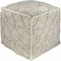 Toronto Hand Woven Wool Pouf