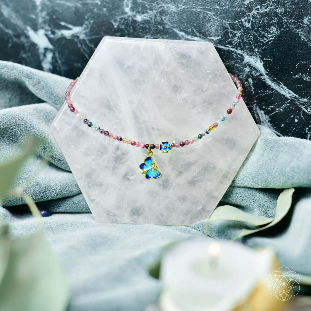 Tourmaline Anklet of Hope