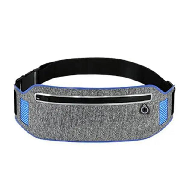 Trendy Slim Running Belt Fanny Pack Fitness Workout Exercise Waist Bag Jogging Belt Bag Gym Fitness Bag Ultra Light Runners Belt Travel Money Belt For Men Women