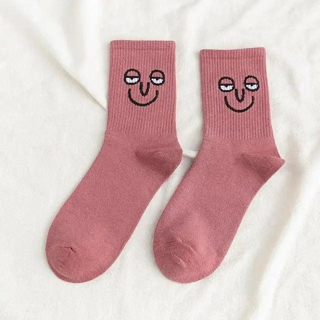 Trendy Women Candy Colors Casual Funny Socks Girl Socks Unisex Women Socks Stylish Socks Funny socks Cute Cool Colorful Cotton socks for Women and Men Cozy Gifts