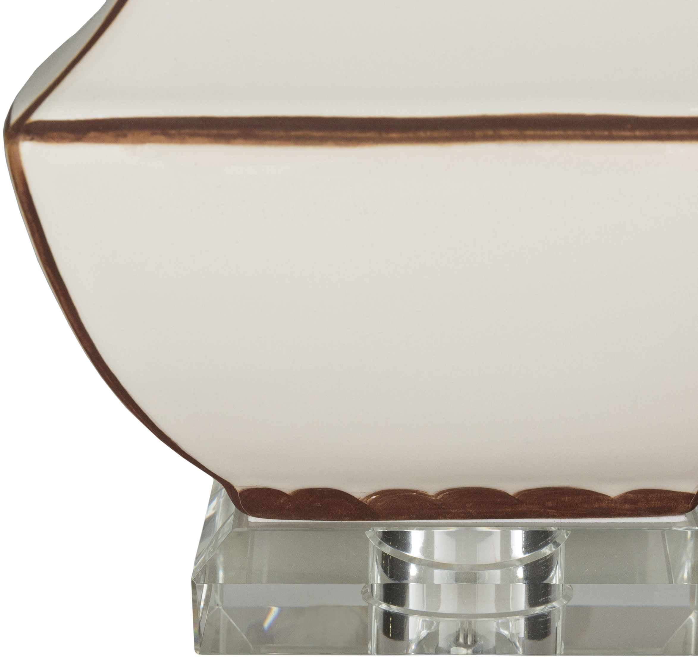 Tuka Tan Ceramic Table Lamp - Clearance