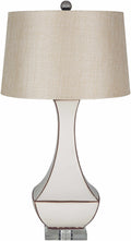 Tuka Tan Ceramic Table Lamp - Clearance
