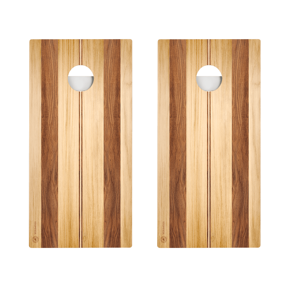 Two-Toned Surfboard Versatex All-Weather Cornhole Boards