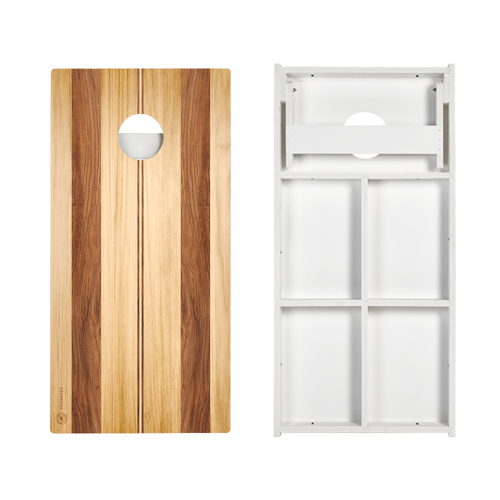 Two-Toned Surfboard Versatex All-Weather Cornhole Boards
