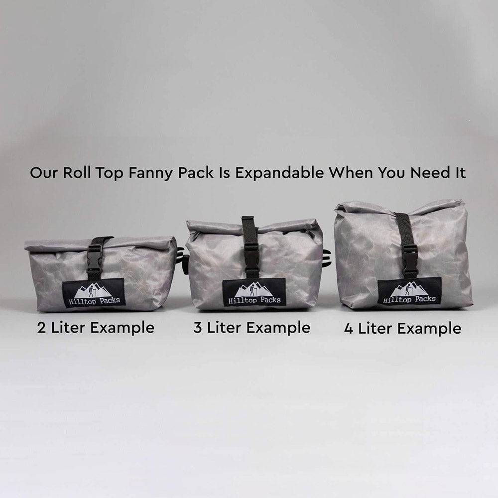 Ultralight Roll Top Fanny Pack (Dyneema Expandable)