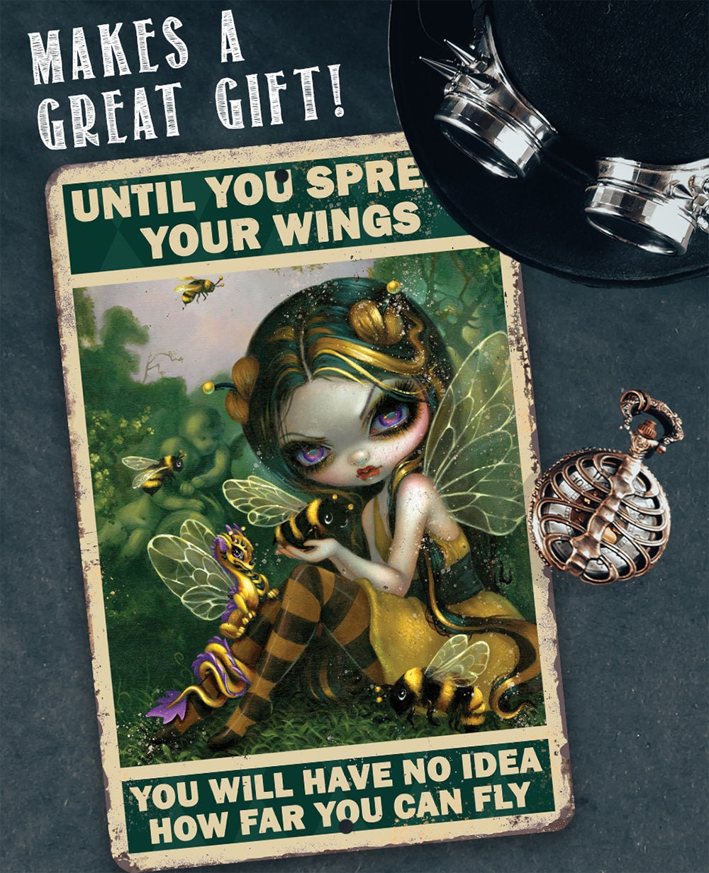 Until You Spread Your Wings - Metal Sign