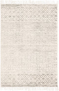 Valyermo Beige Hand Woven Cotton Rug - Clearance
