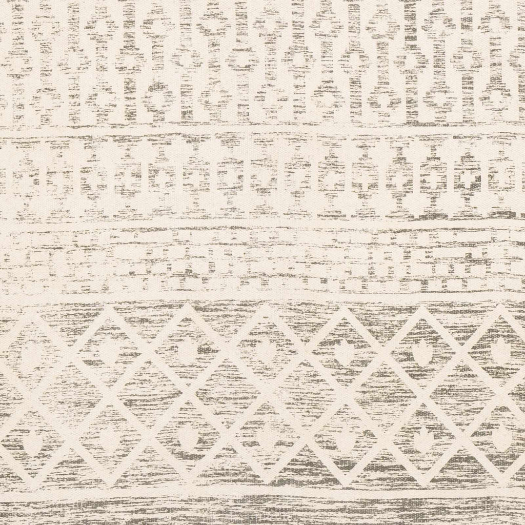 Valyermo Beige Hand Woven Cotton Rug - Clearance