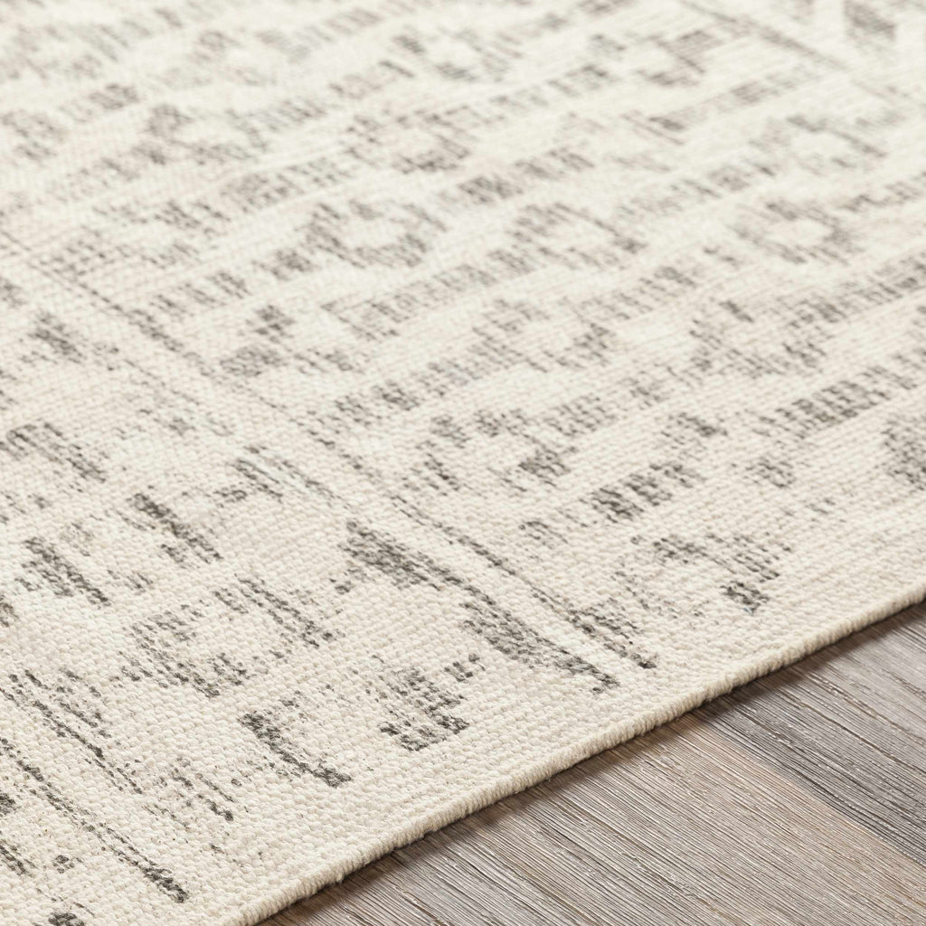 Valyermo Beige Hand Woven Cotton Rug - Clearance
