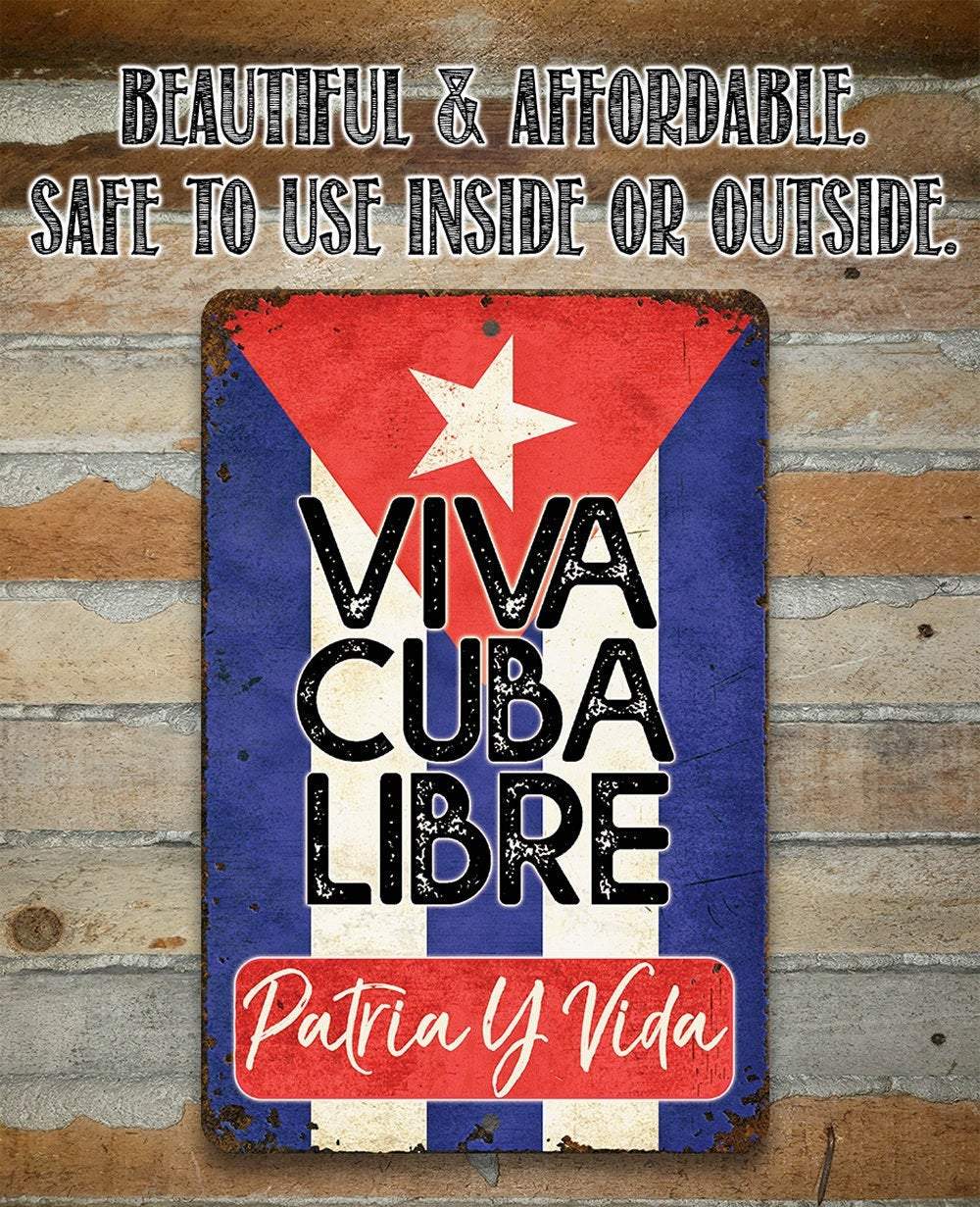 Viva Cuba Libre - Metal Sign