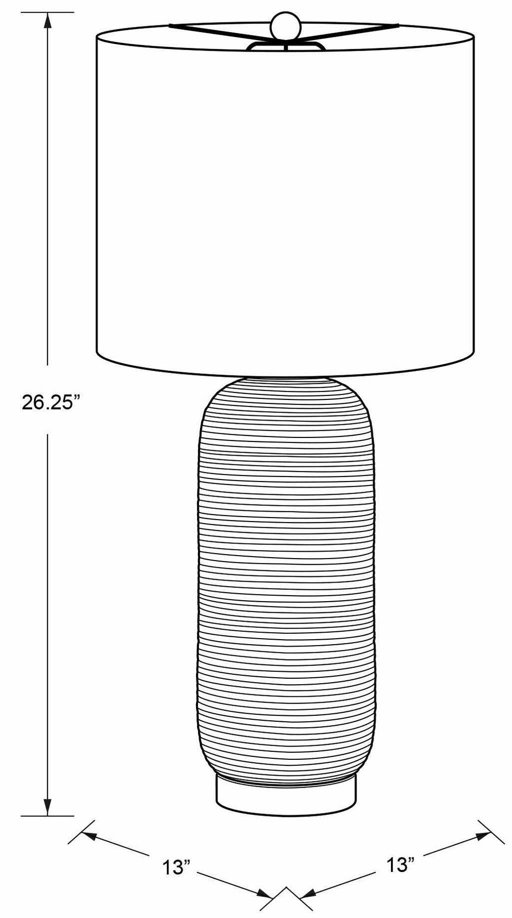 Evangelista Table Lamp - Clearance