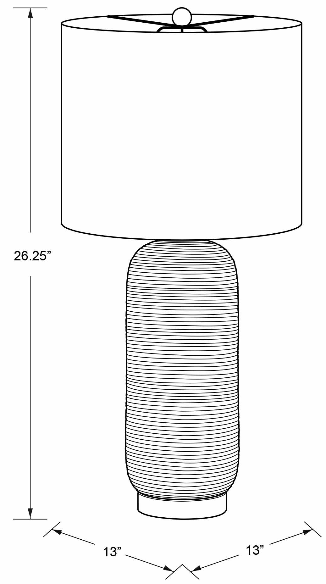Evangelista Table Lamp - Clearance