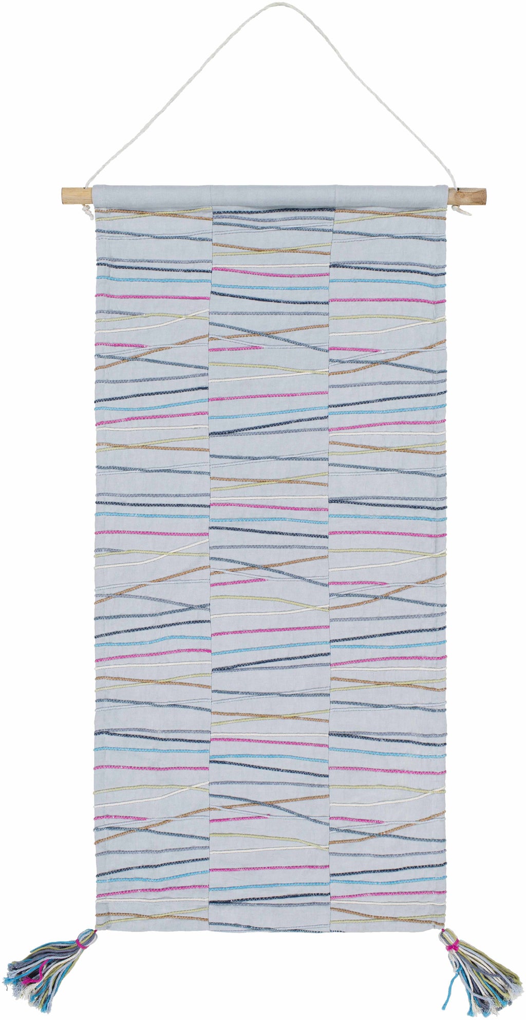 Verden Striped Multicolor Wall Hanging - Clearance