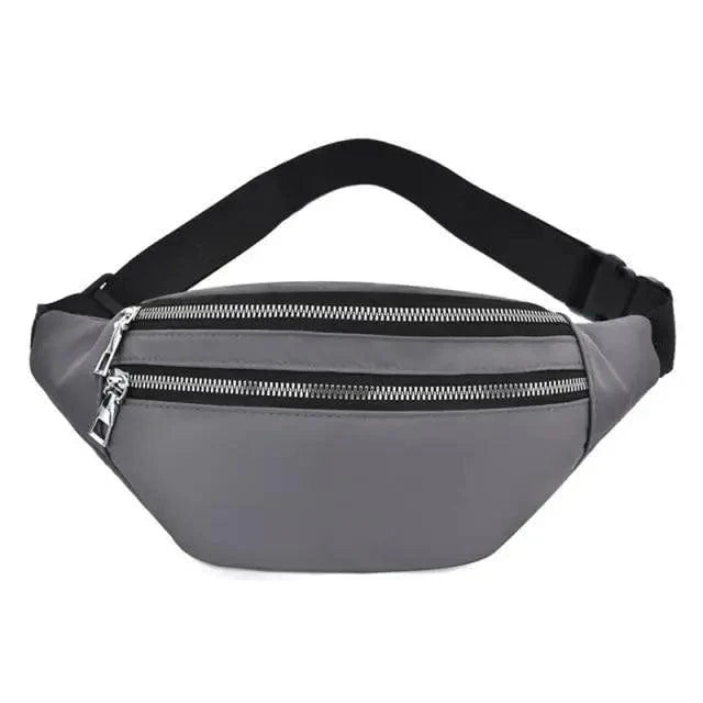 Waterproof Travel Unisex Fanny Pack Simple Design Waist Bags Fashion Bum Bag Trendy  Cross Body Chest Bags