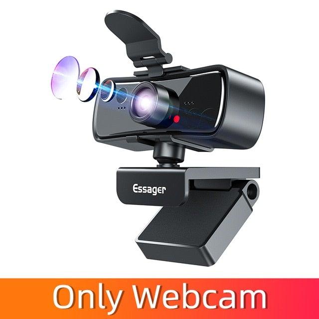 Webcam 2K Full HD Web Camera For PC Computer Laptop USB Web Cam With Microphone Autofocus WebCamera Conferencing and Video Calling