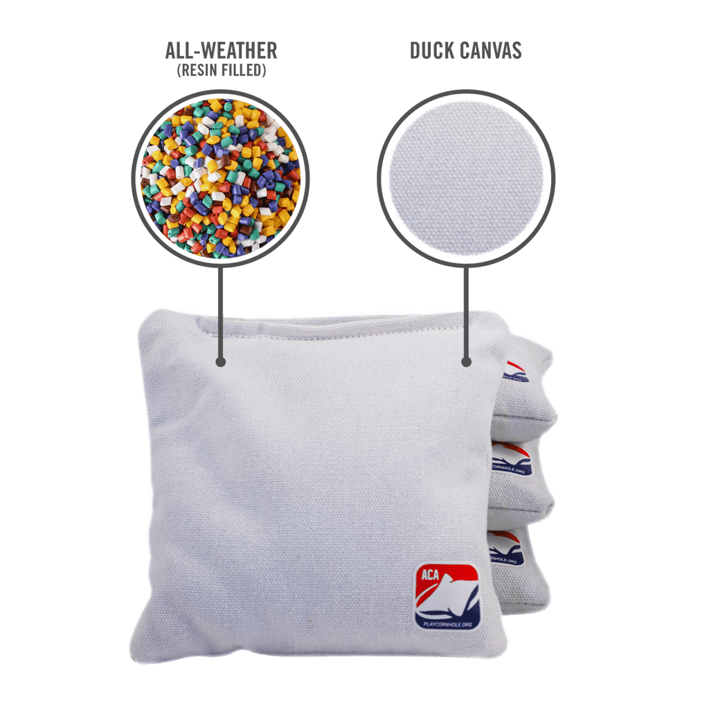 White Daily 66x Cornhole Bags