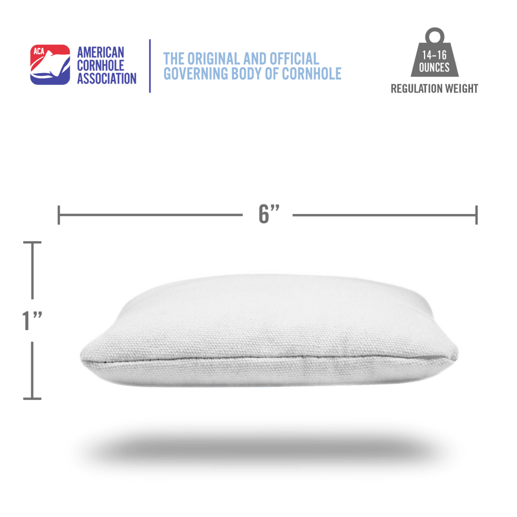 White Daily 66x Cornhole Bags