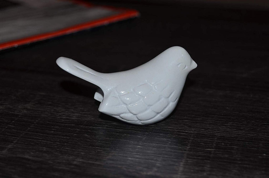 Vibhsa Bird Figurines Symbols of Health & Happiness (White)