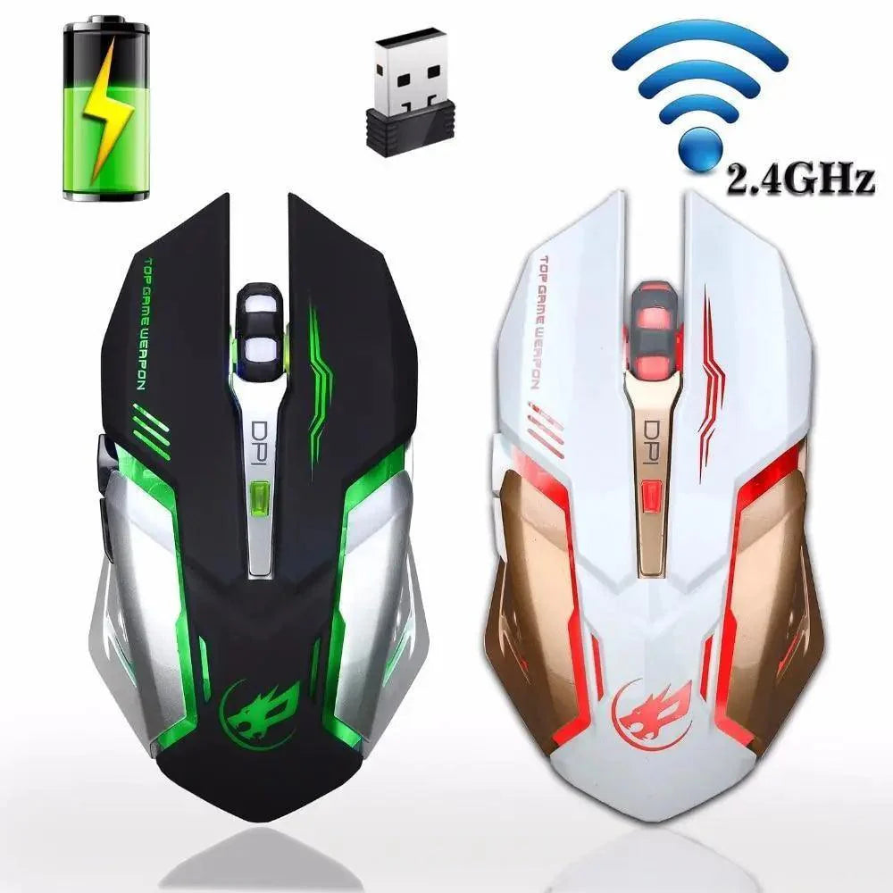 Wireless Gaming Mouse Backlight USB Optical Gamer Computer Mice Laptop Wireless DPI Mice