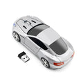 Wireless Mouse Blue Car Shaped Design 1600DPI Mouse USB Optical  Ergonomic 3D Sports Car Mice For Laptop