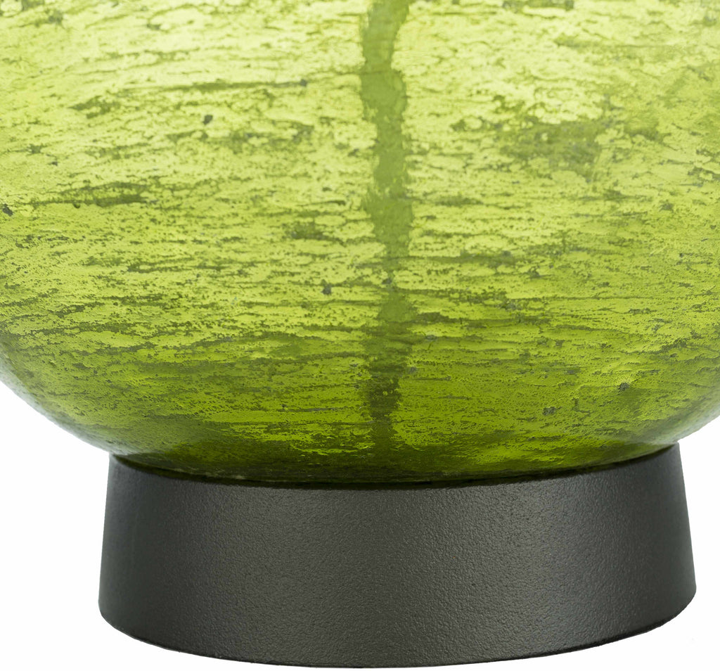 Westview Lime Green Glass Table Lamp - Clearance