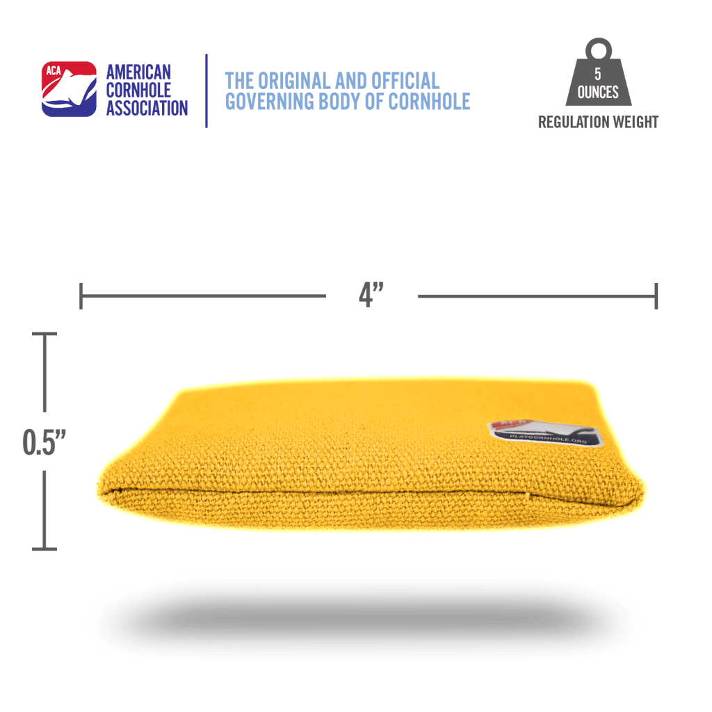 Yellow Daily 44x Cornhole Bags