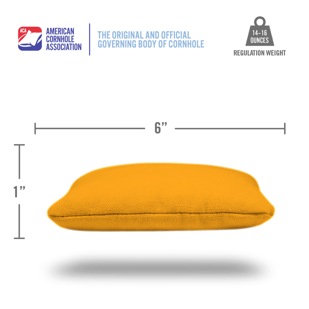 Yellow Daily 66x Cornhole Bags