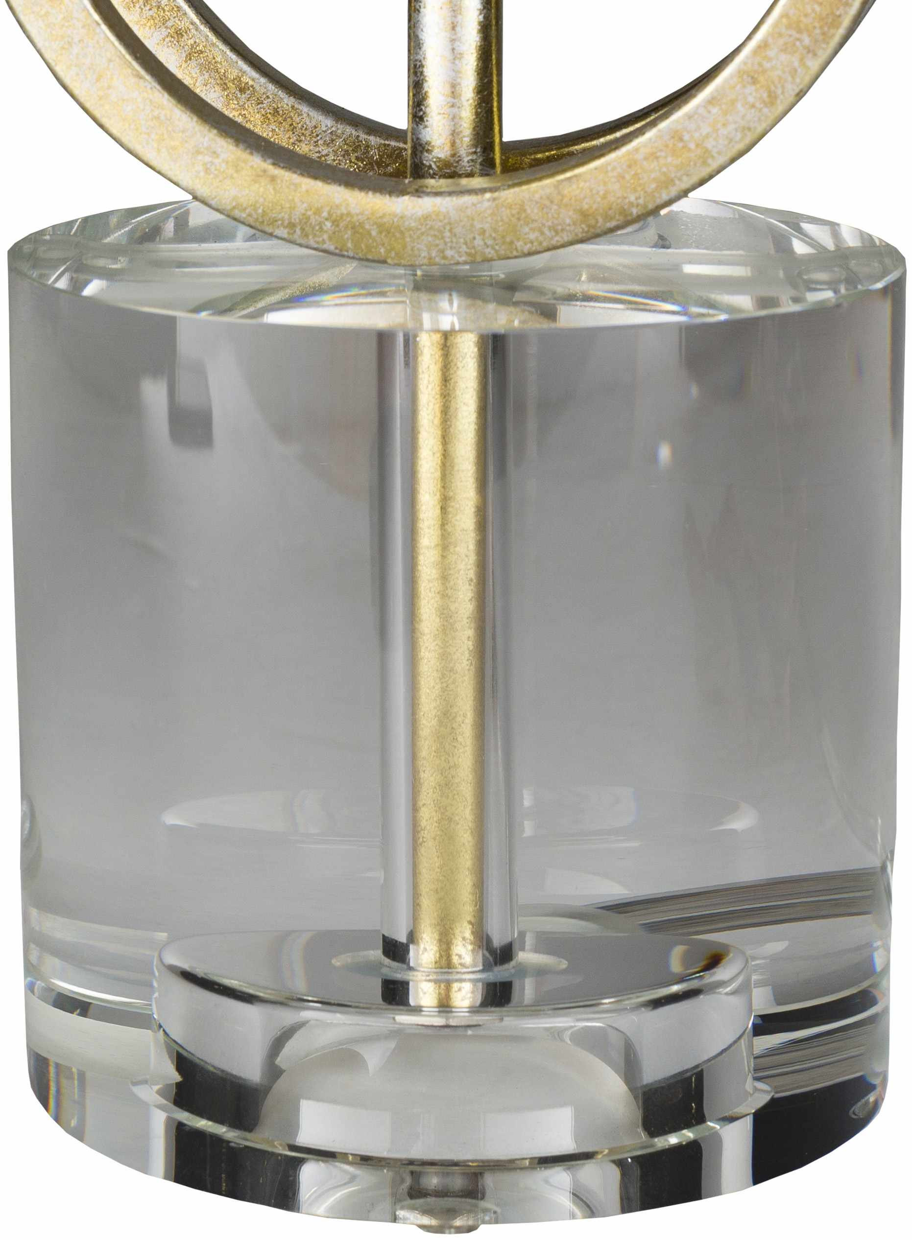 Zell Gold Crystal Table Lamp - Clearance