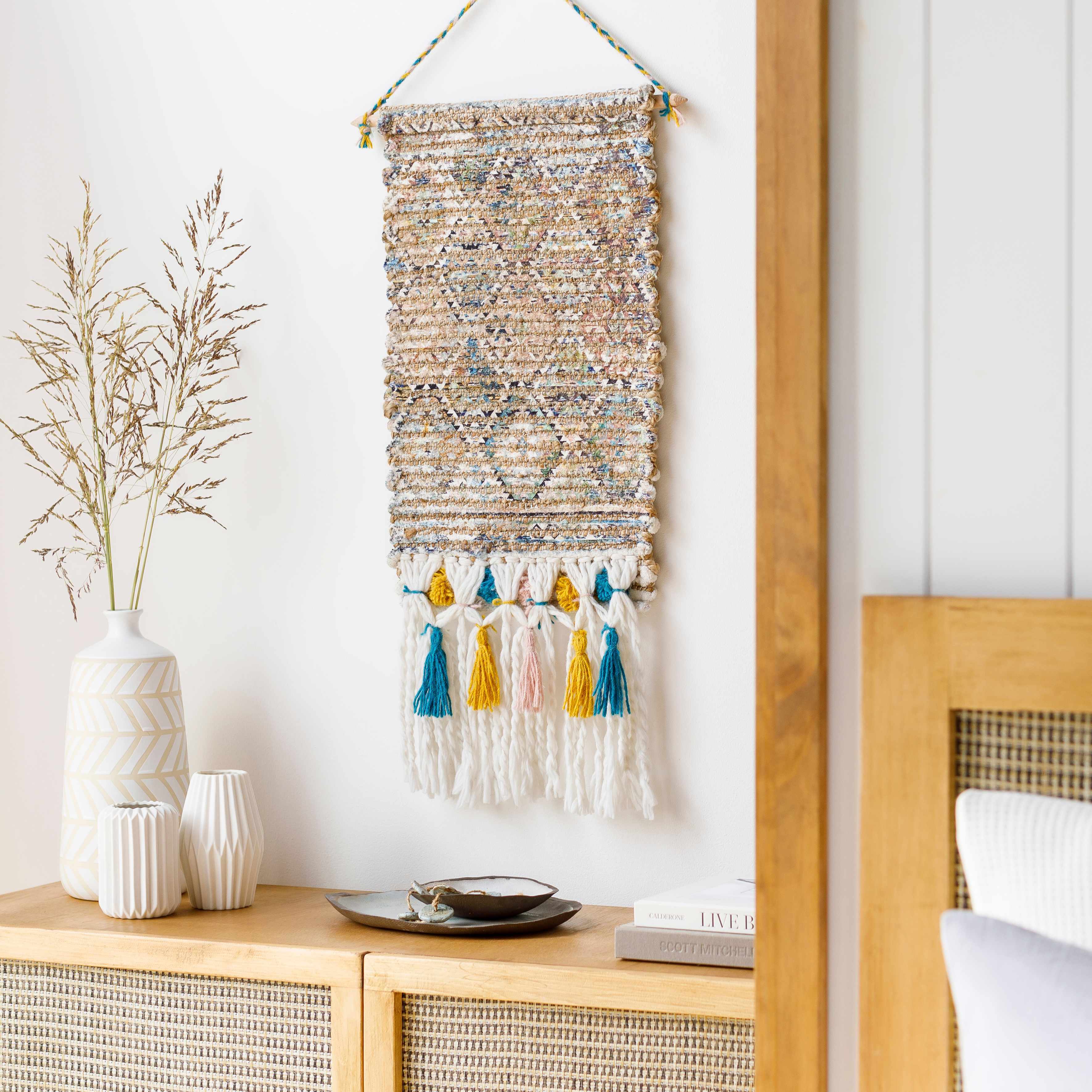Zillmere Multicolor Woven Wall Hanging - Clearance